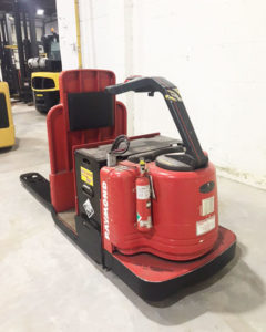 Raymond Ride-on Electric Pallet Truck 113TM-FRC60L » Forklift Plus