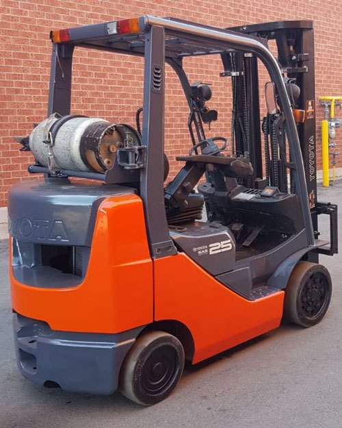 Chariot élévateur Toyota 8FGCU25 5000 lbs » FORKLIFT PLUS