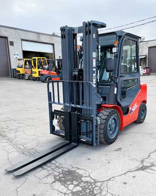 LPG Forklift Heli CPYD30 with Cabin 6000 lbs » FORKLIFT PLUS