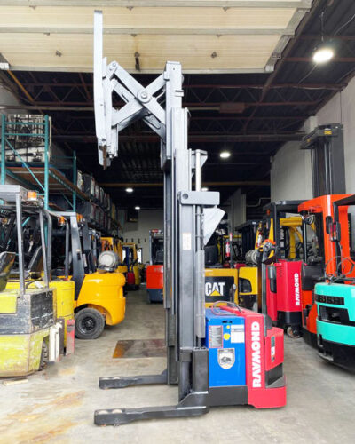 Raymond Model Rsc40 Electric Raymond RRS30 Walkie Reach Stacker » Forklift Plus