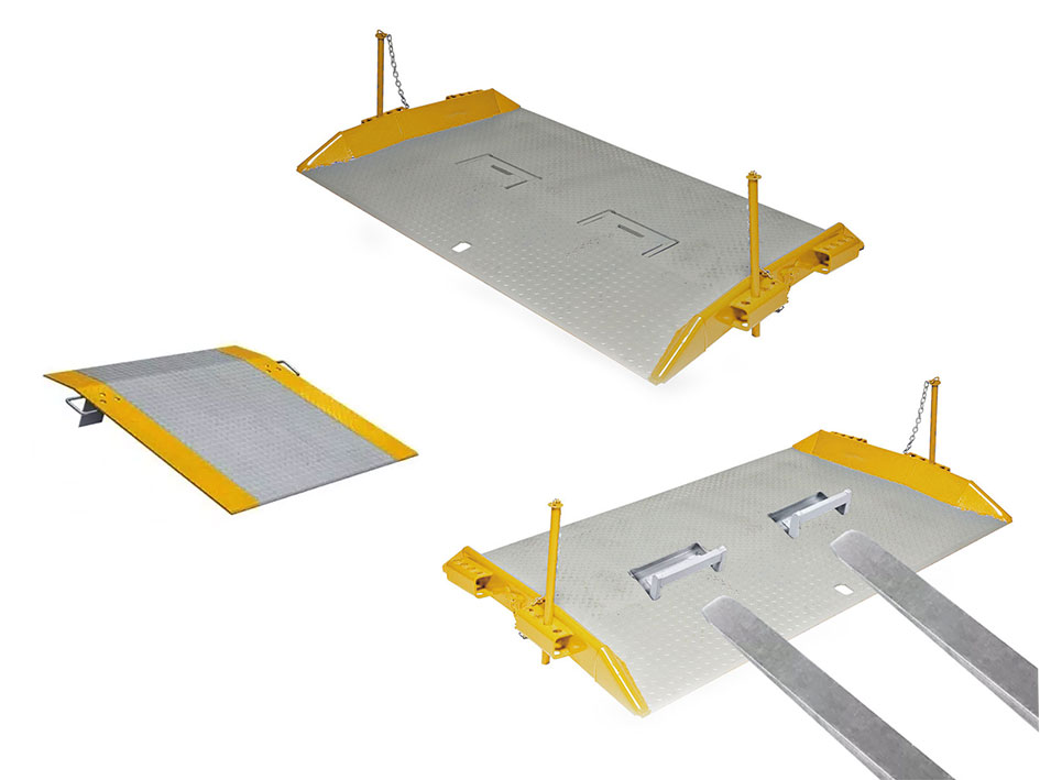 Dock plates and loading ramps » FORKLIFT PLUS