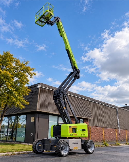 2021 Zoomlion ZA64JE Electric Articulating Boom Lift » Forklift Plus